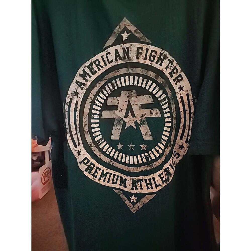 AMERICAN FIGHTER Polo Shirt ABILENE Athletic Biker MMA XL NWT A101 Excellent